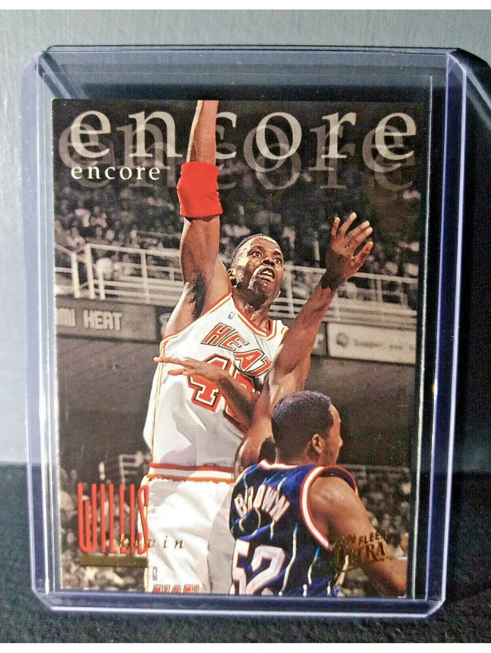 1995-96 Kevin Willis #348 Ultra Encore Basketball Card
